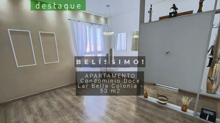 APARTAMENTO DOCE LAR BELLA COLÔNIA CIDADE NOVAJUNDIAÍ VENDA