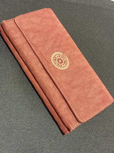 Carteira Kipling Money Land Vinho