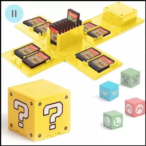 Caixa organizadora para Cartuchos de Jogo Nintendo Switch