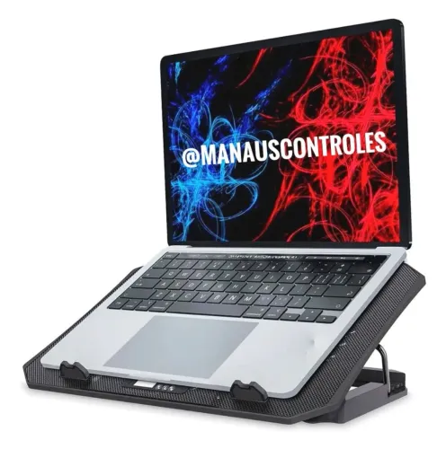 Base para Notebook com Cooler - Conforto e Desempenho!