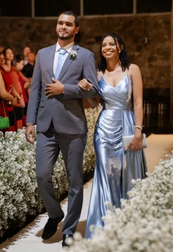 Vestido Azul Serenity Madrinha de casamento