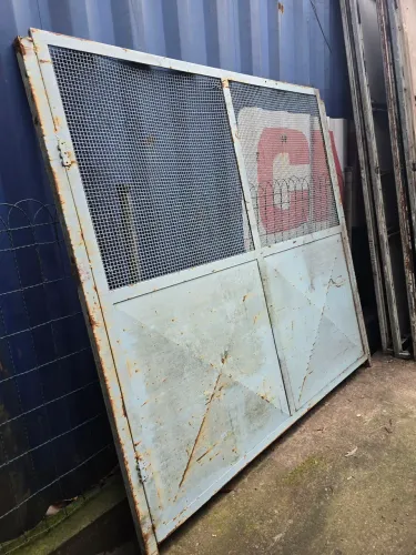 Portão de Aço com Tela 210 X 210 garagem no estado 
