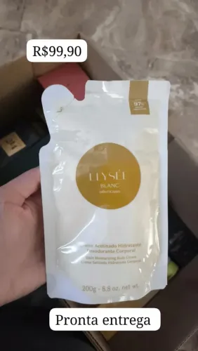 Creme acetinado hidratante Elysee Blanc O Boticário