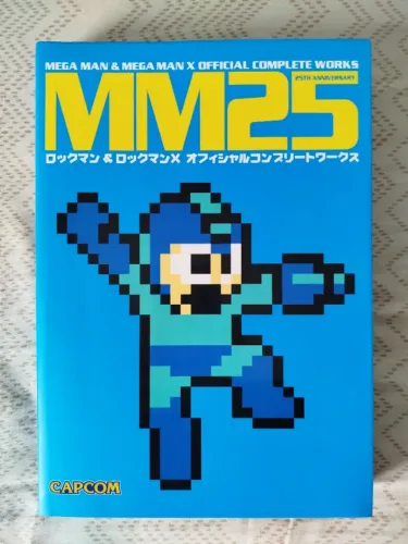 Livro Artbook Mm25: Mega Man & Mega Man X Official Complete Works - 432 páginas