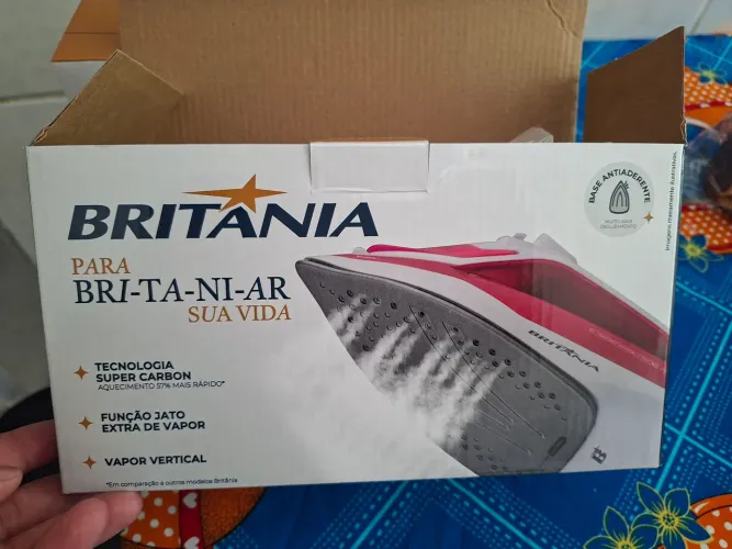 Ferro de passar Britânia 