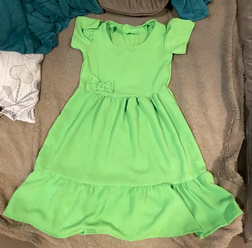 Vestido verde Novo - 10 anos