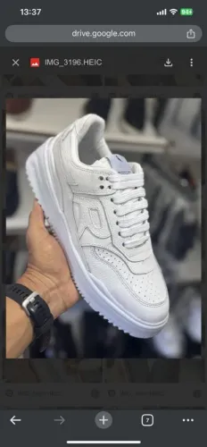 Tênis Branco Casual Moderno