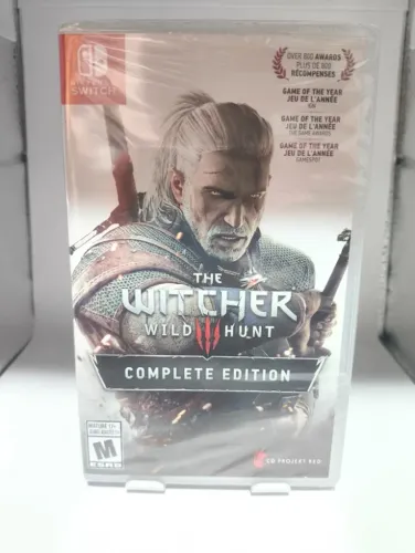 The Witcher 3 Wild Hunt - Complete Edition (Com as DLC's) - Nintendo Switch 1 e 2