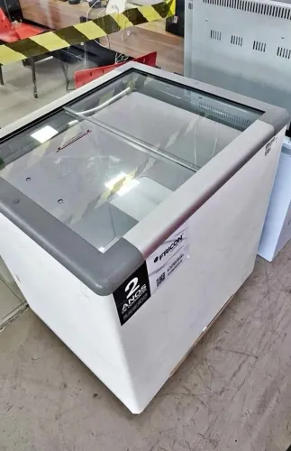 Freezer Horizontal Industrial 216L Tampa vidro Fricon - Marcos 