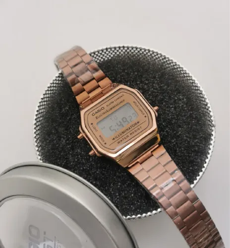 Relogio Casio Vintage Rose Gold + Caixa
