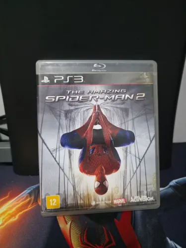 The Amazing Spider Man 2 Ps3 usado em ótimo estado de conservação.