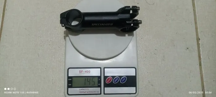 Mesa Specialized alumínio 100mm tirada de uma bike nova