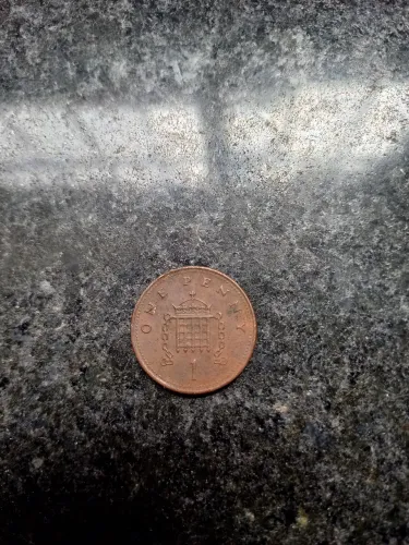Moeda de 1 Penny do Reino Unido