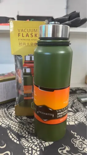 Garrafa Térmica Inox Vacuum Flask 750ml Verde