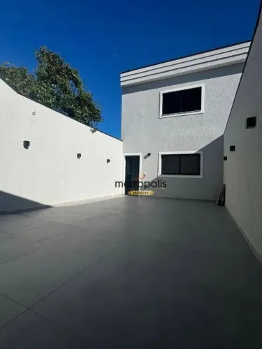 Sobrado à venda, 164 m² por R$ 991.000,00 - Vila Camilópolis - Santo André/SP