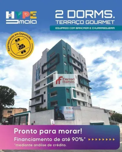 Apartamento com 2 dormitórios à venda, 51 m² a partir de R$ 418.000 - Centro - Guarulhos/S