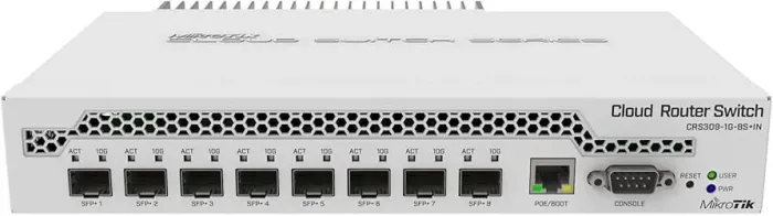 Switch Roteador Cloud CRS 309 CRS309-1G-8S+IN