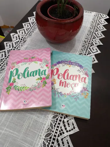 Livro Poliana e Poliana Moça - Capa Dura