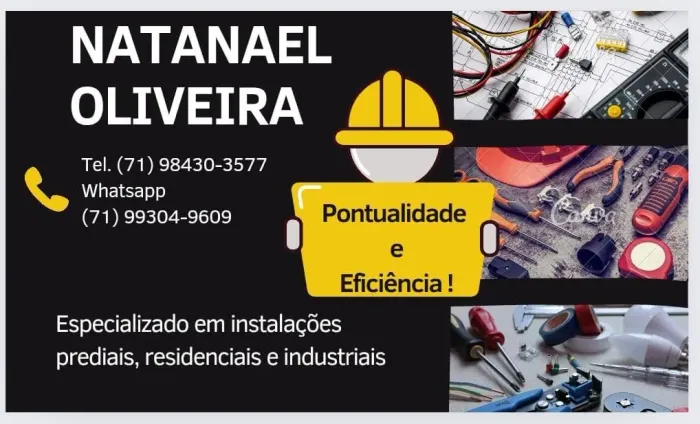 ELETRICISTA / ENG.ELETRICISTA / ELETROTÉCNICO / PERITO