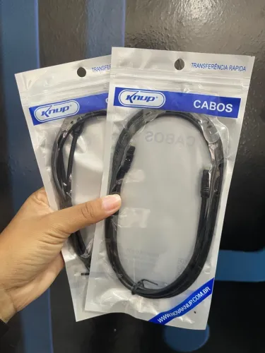 Cabos Óptico 1.8M  Knup - Transferência Rápida
