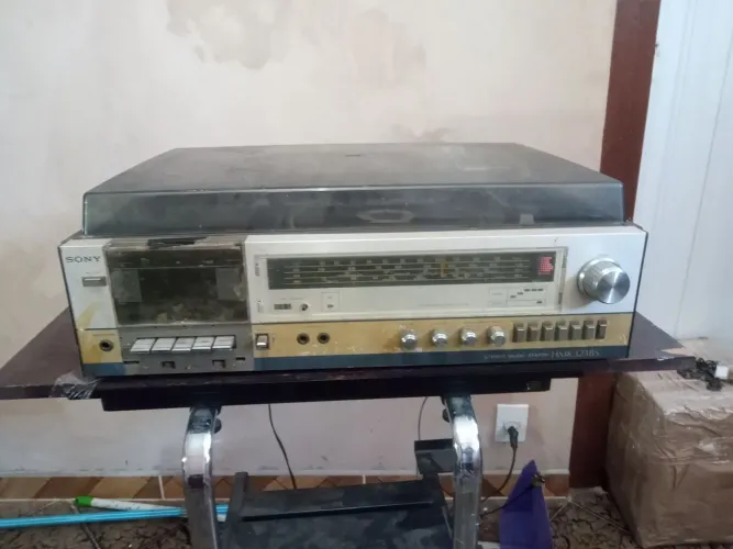 APARELHO DE SOM 3X1 SONY MODELO HMK 323BS, FAVOR LER DESCRIÇÃO 