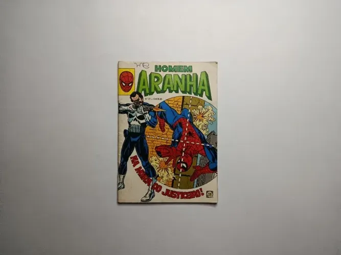 Gibi Quadrinhos Homem Aranha 22 Editora RGE 1980 Otima Justiceiro