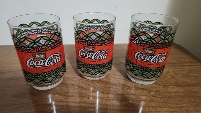 Copos Coca-Cola Anos 90