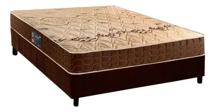 Cama Box Casal com Colchão Anjos D28 NOVO FRETE GRÁTIS