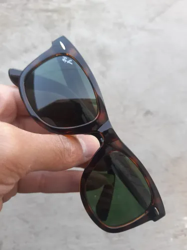 Óculos de sol Ray-Ban wayfarer verde tartaruga