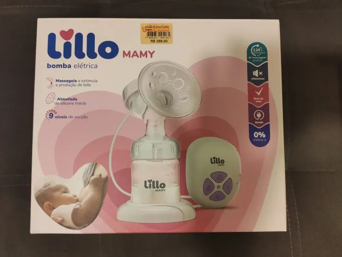 Bomba de Leite Elétrica Automática Lillo Mamy