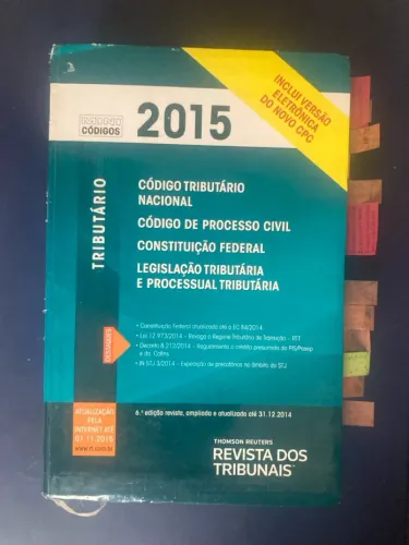 Livro Mini Códigos Tributário 2015 - Thomson Reuters