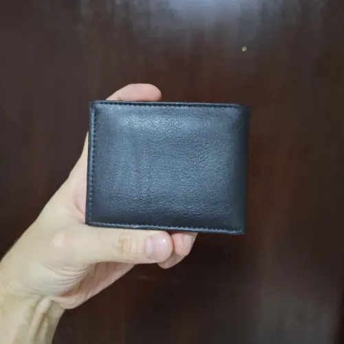 Carteira de Couro Unisex Nova