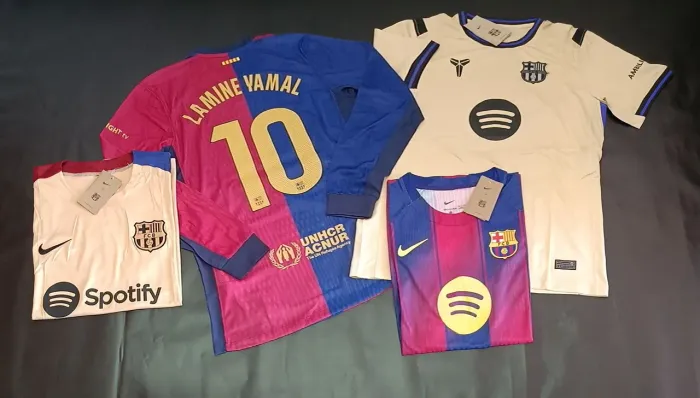 Camisas do Barcelona FC lançamento