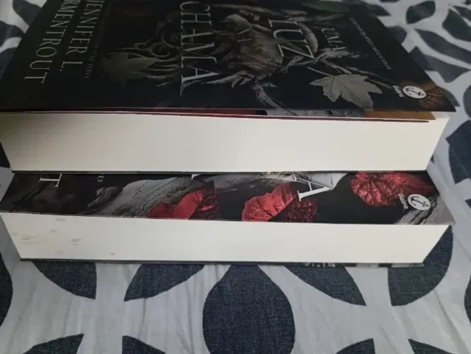 Livros - Uma sombra na brasa + uma luz na chama