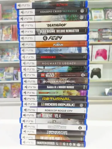 Olha essa variedade de Games usados de ps5
