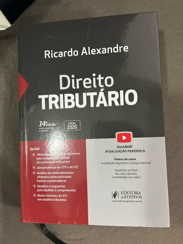 Livro Direito Tributário Ricardo Alexandre