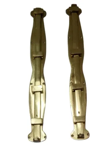 2 ferrolho em bronze grande