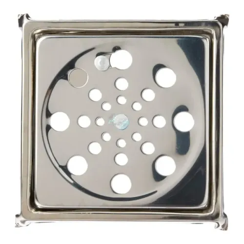 GRELHA QUADRADO INOX 10CM