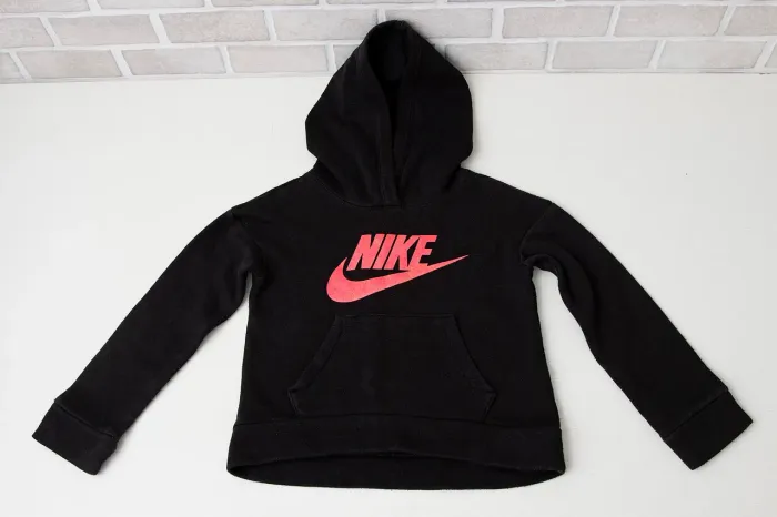 Blusa infantil de moletom nike