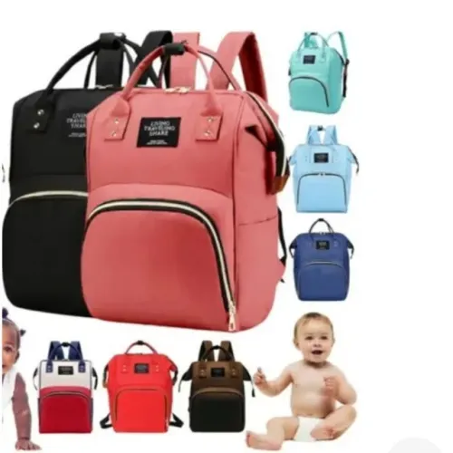 Mochila Bolsa Maternidade Impermeável Porta mamadeira Fralda