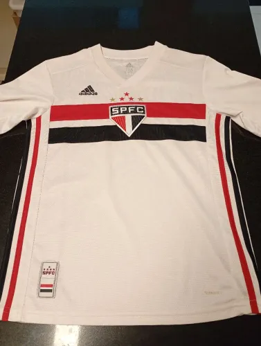 Camisa São Paulo Adidas infantil tamanho 12A
