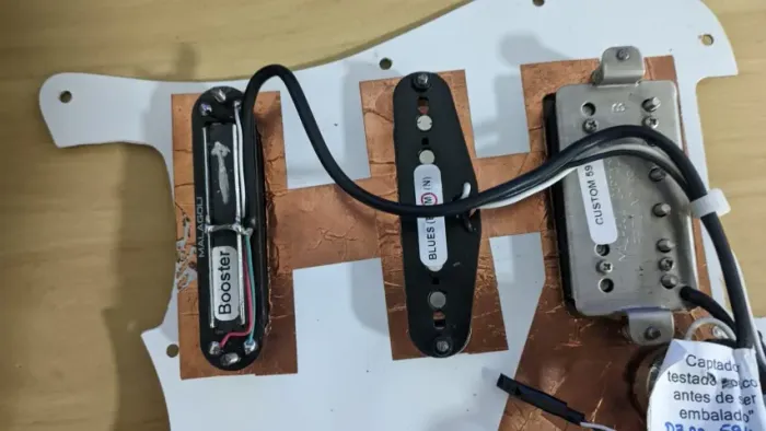 Escudo com caps malagoli e elétrica