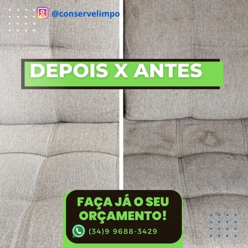 Higienização de estofados e tapetes e colchões 