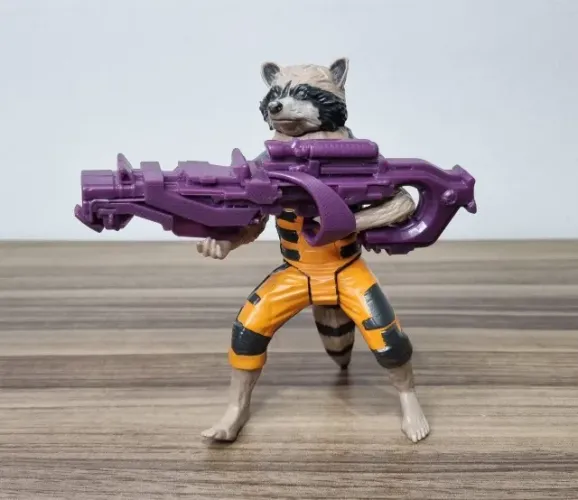 Boneco Rocket (guardiões Da Galáxia) 2014 Hasbro 17 Cm