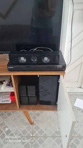 Home Theater Samsung com Blu-ray e DVD Player