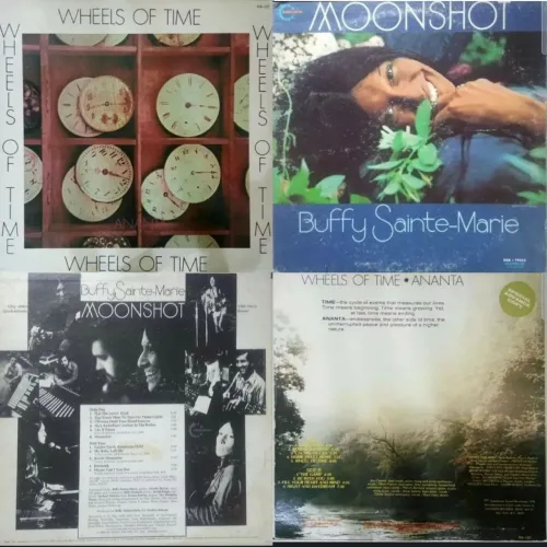 2 LPs de rock raros importados praticamente novos para ir embora logo