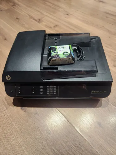 Impressora HP Deskjet 4646 com defeito + Cartucho HP 662XL colorido de brinde