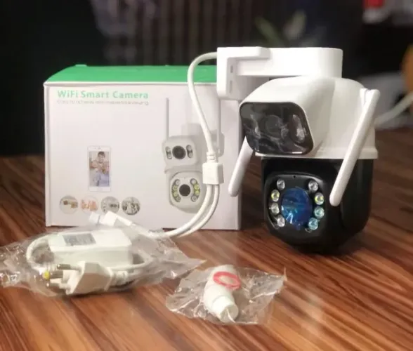 Câmera 2 Lente Wi-Fi Smart - Segurança e Monitoramento