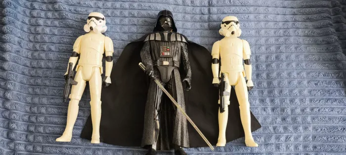 Coleção Star Wars - Darth Vader/Anakin e Stormtroopers