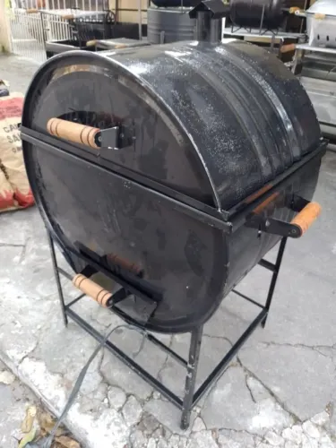 Churrasqueira de Tambor a bafo 